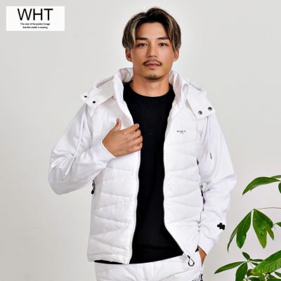 中綿ジャケット メンズ LUXE／R(ラグジュ)フリース×高密度ダウン