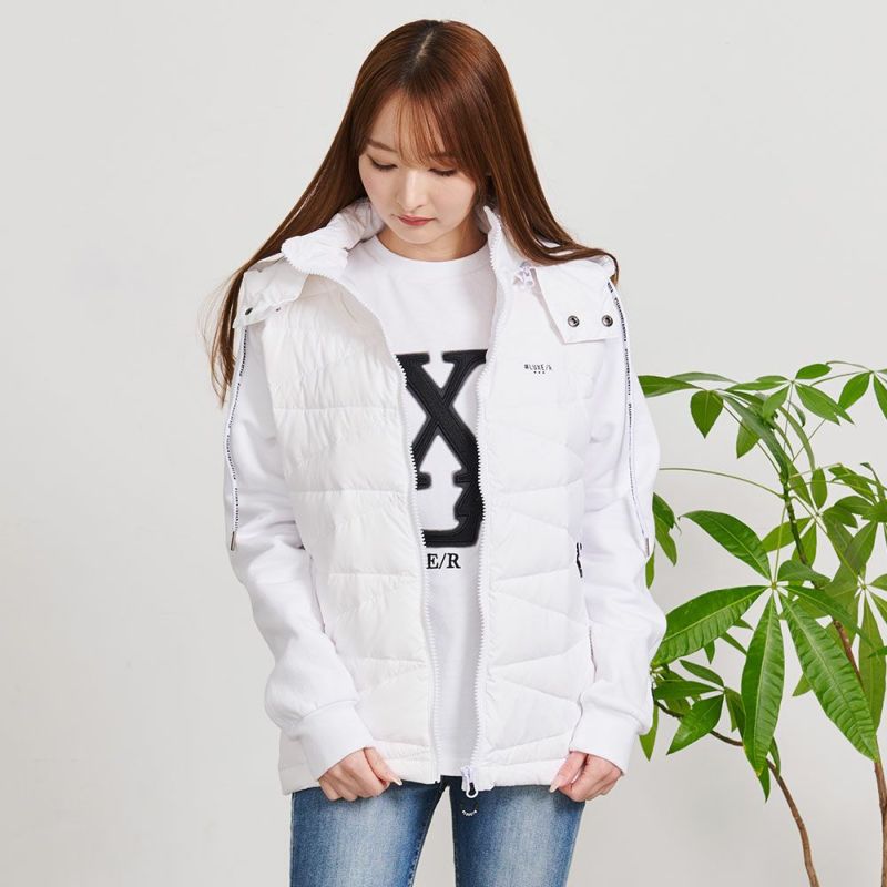 PeachLUXE/R(訳あり)ダウンフェザー&裏起毛ジャケット45761 中綿ジャケット メンズ LUXE／R(ラグジュ)フリース×高密度ダウン