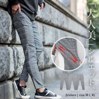 CavariA(キャバリア)チェックパンツ/全3色