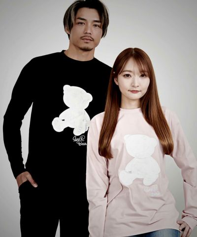 LUXE／R(ラグジュ)ベア長袖Tシャツ/全3色