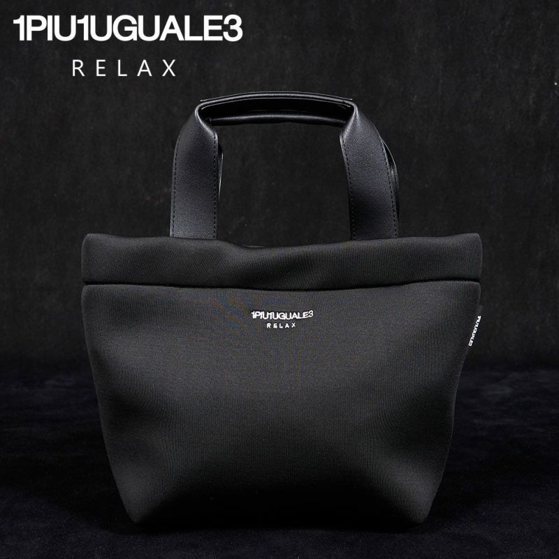 1PIU1UGUALE3(ウノ ピゥ ウノ ウグァーレ トレ リラックス)PUNCH LATCH BAG/全1色