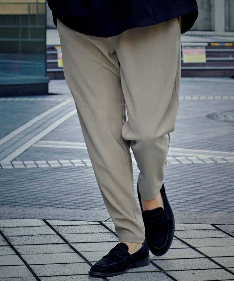 CavariA(キャバリア)レーヨン混サルエルパンツ/全4色