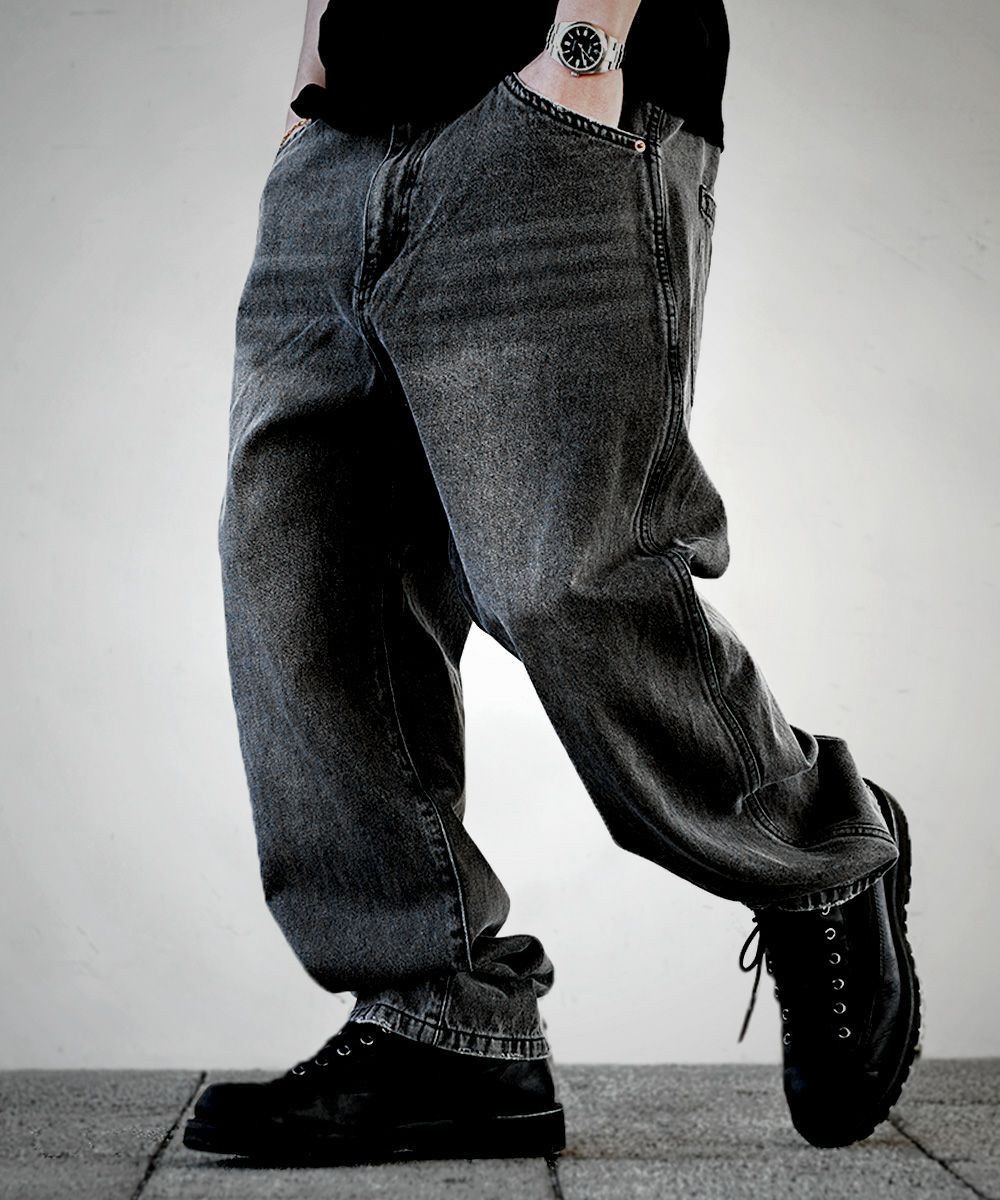 JEMORGAN LONG JOHNS(ジェーイーモーガンロングジョーンズ)wide painter denim PT/全2色