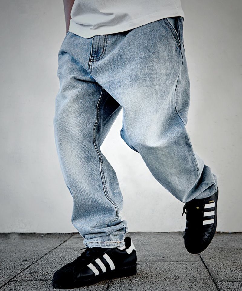 JEMORGAN LONG JOHNS(ジェーイーモーガンロングジョーンズ)easy denim PT/全2色