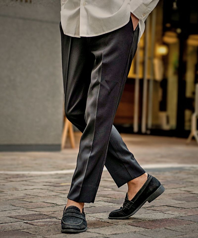 CavariA(キャバリア)スリムテーパードスラックス/全5色