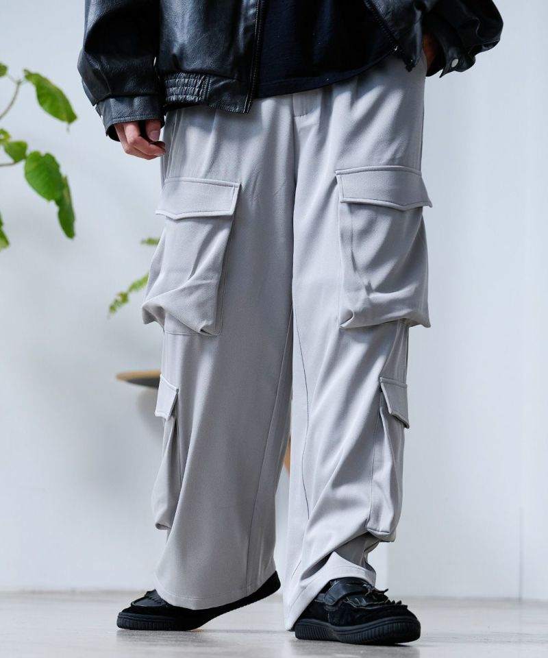 CavariA(キャバリア)ワイドカーブパンツ/全3色