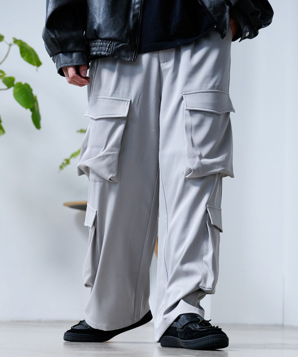 CavariA(キャバリア)ワイドカーブパンツ/全3色