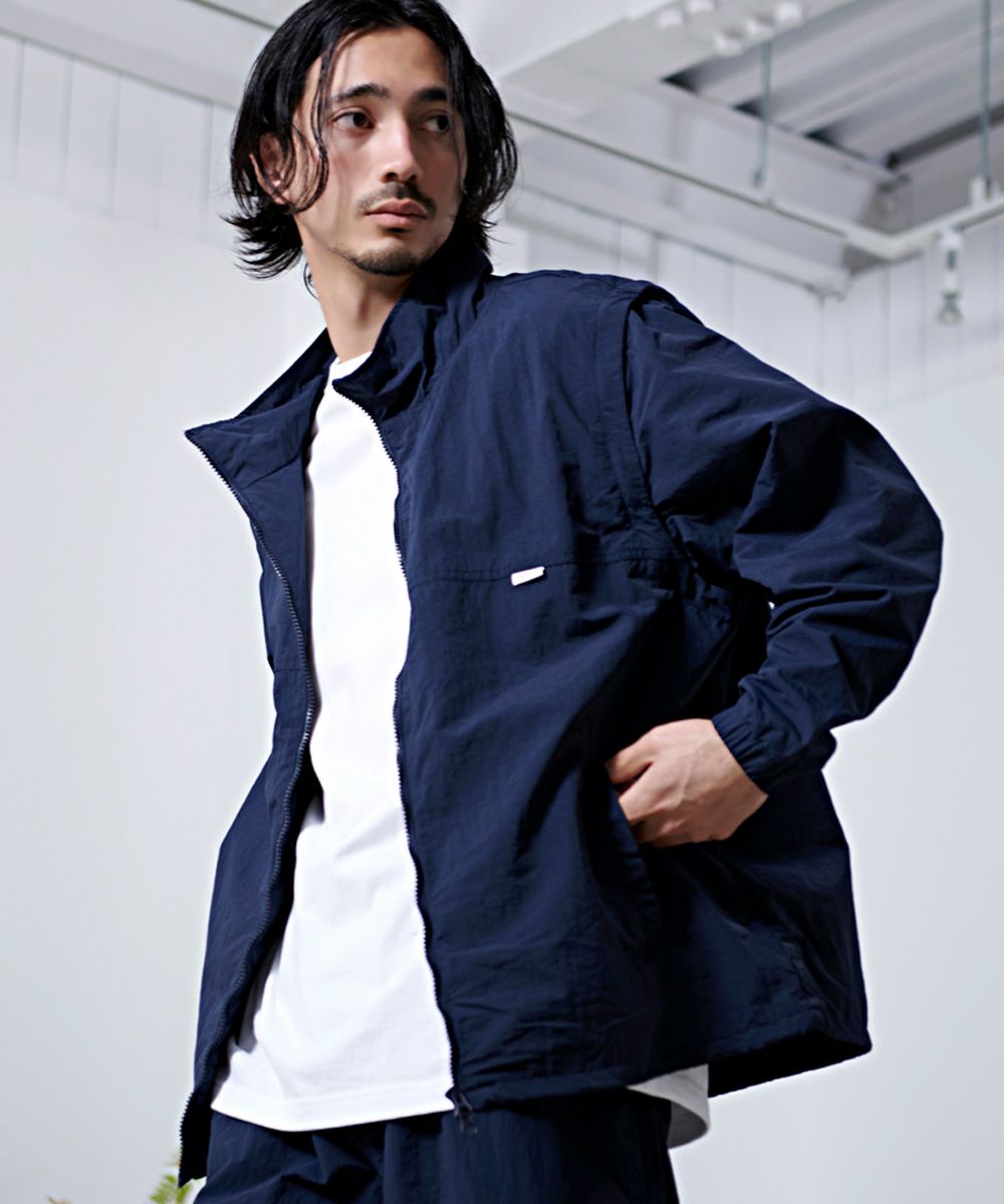 Bitter select(ビターセレクト)マルチWAYナイロンスタンドブルゾン/全3色