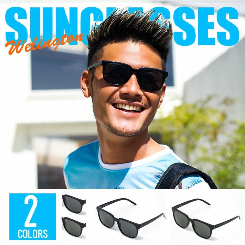 CavariA(キャバリア)ウェリントン型サングラス/全2色