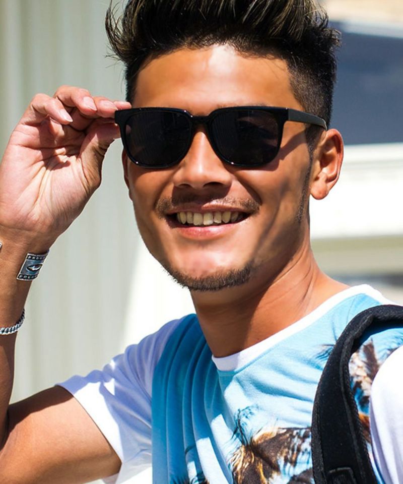 CavariA(キャバリア)ウェリントン型サングラス/全2色