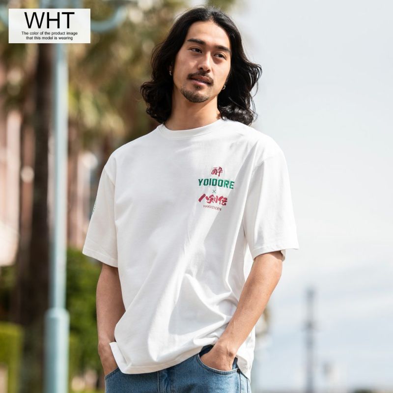 半袖Tシャツ メンズ YOIDORE(酔いどれ)八剣伝コラボTEE/全2色
