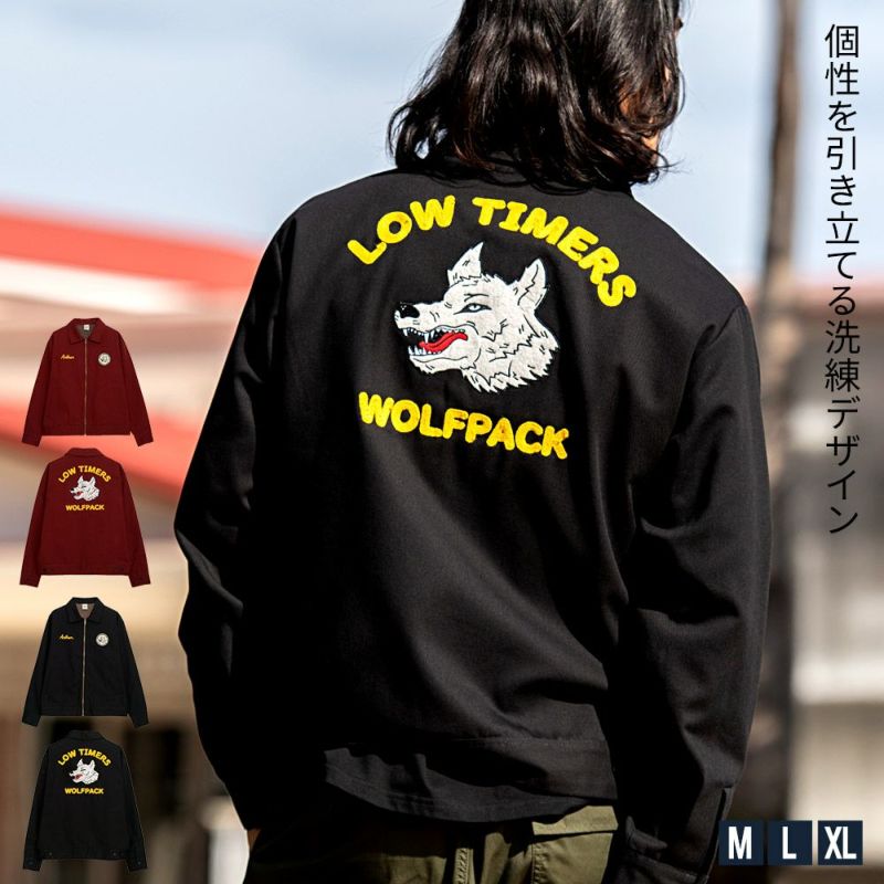 ALCARZA(アルカルザ)ドリズラーJKT(狼)/全2色