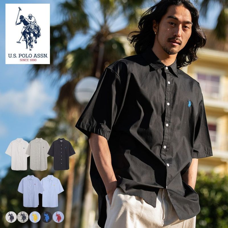 U.S. POLO ASSN.(ユーエスポロアッスン)半袖レギュラーシャツ/全5色
