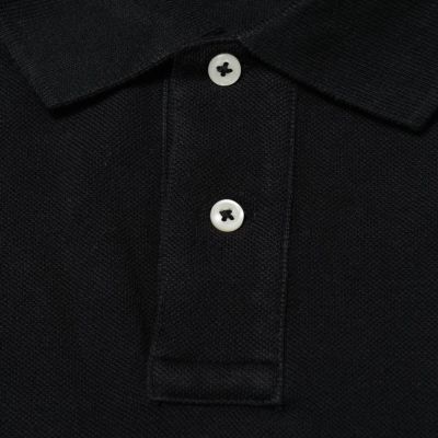 ☆ソラソラ様☆ポロラルフ 刺繍ポニー 半袖ポロ 2XLT ブラック 黒 プラダ PRADA ポロシャツ 黒 L トップス 半袖 ライン SJJ887