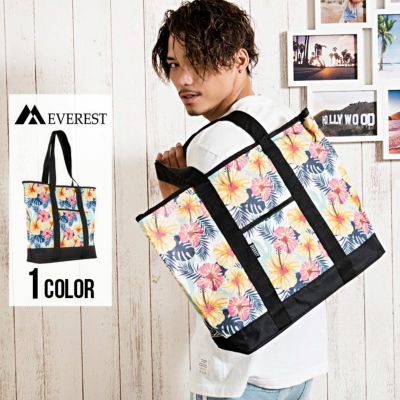 EVEREST(エベレスト)花柄 Shopping トートバッグ/全1色