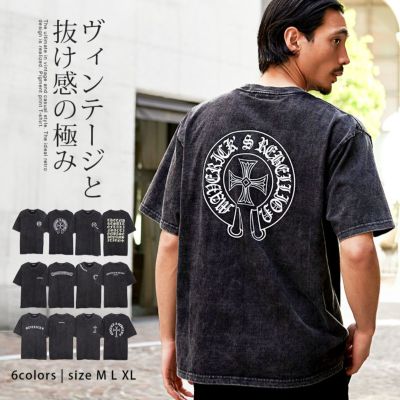  CavariA(キャバリア)ピグメントクロスクルーネック半袖Tシャツ/全6色