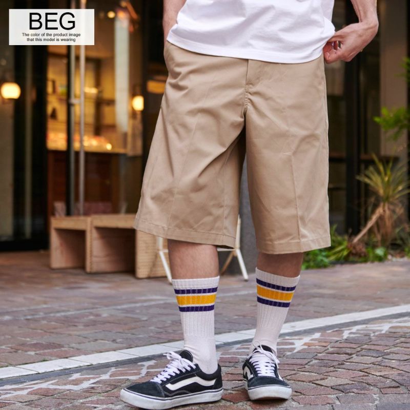 Dickies(ディッキーズ)TCツイルハーフパンツ/全6色
