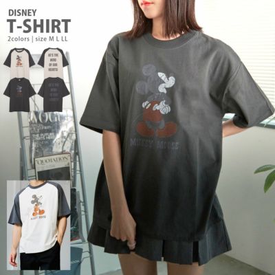 DISNEY(ディズニー)MICKEY USEDLIKE 半袖TEE/全2色