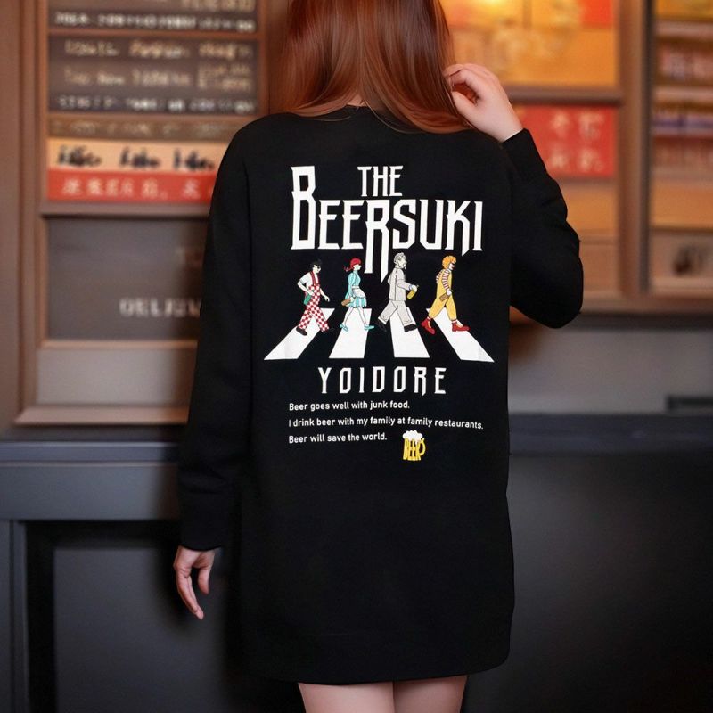 YOIDORE(酔いどれ)BEER SUKIクルーネックスウェット/全3色