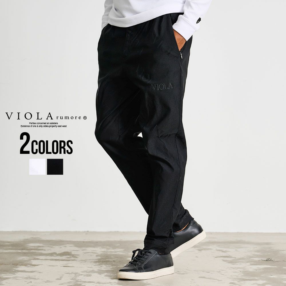  VIOLA(ヴィオラ)総柄ストレッチジャガードロングパンツ/全2色