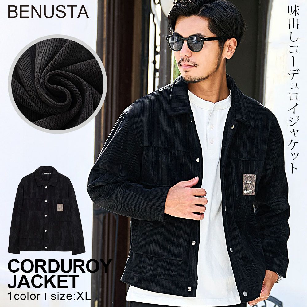  BENUSTA(ベヌスタ)コーデュロイジャケット/全1色