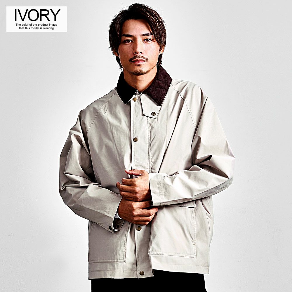 NATURAL STORY(ナチュラルストーリー)衿コールハンティングジャケット