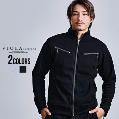 VIOLA(ヴィオラ)フリース起毛ZIPJKT/全2色