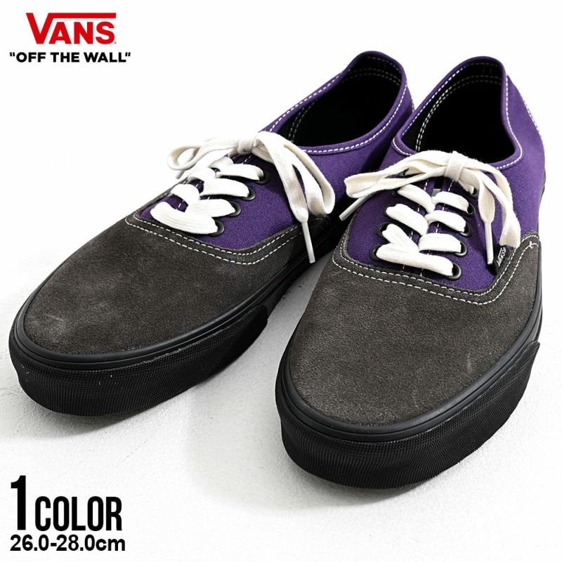 VANS(バンズ)Authentic Black Sidewall GOTHIC GRAPE/全1色