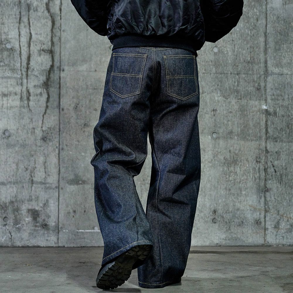 Bitter select(ビターセレクト)デニムカーブストレートデニムパンツ/全1色