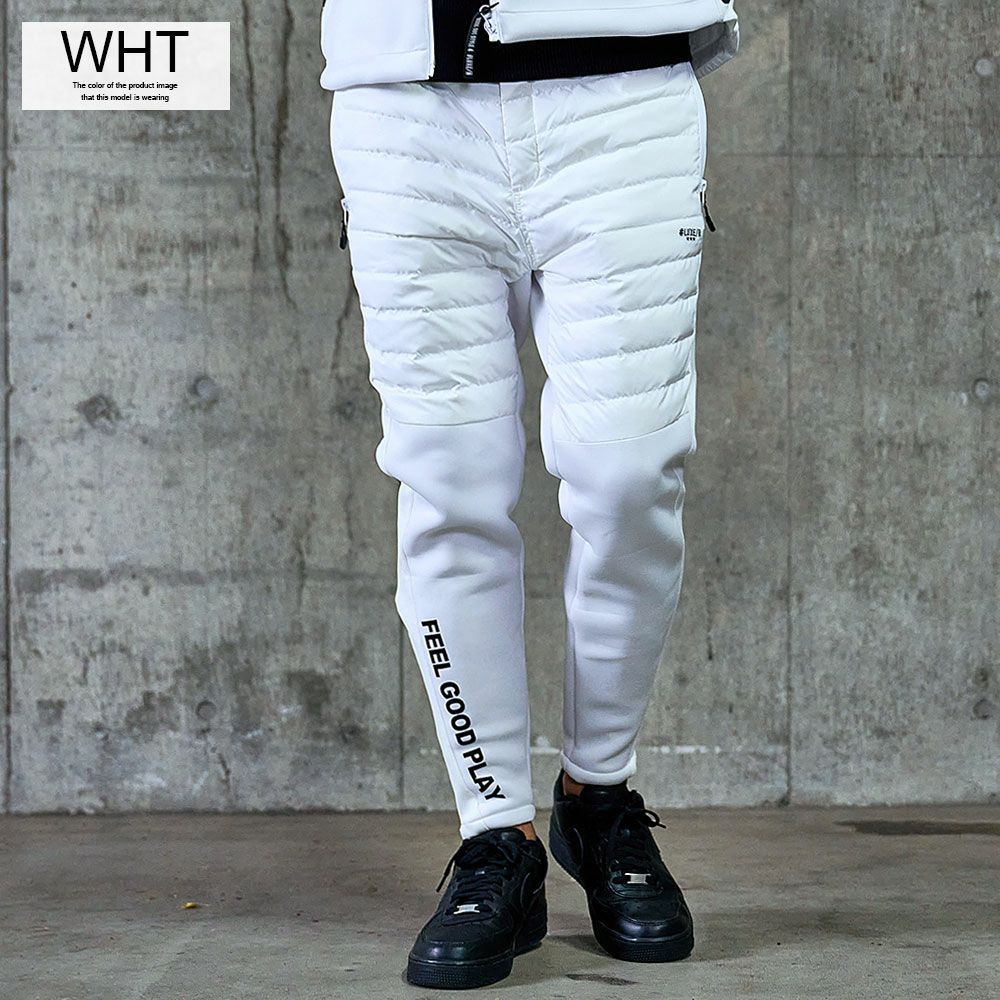 送料無料】LUXE／R(ラグジュ)ベルトループ付き切替ダウンフェザー