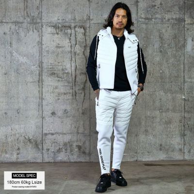 送料無料】LUXE／R(ラグジュ)ベルトループ付き切替ダウンフェザー