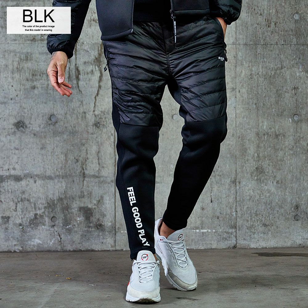 送料無料】LUXE／R(ラグジュ)ベルトループ付き切替ダウンフェザー