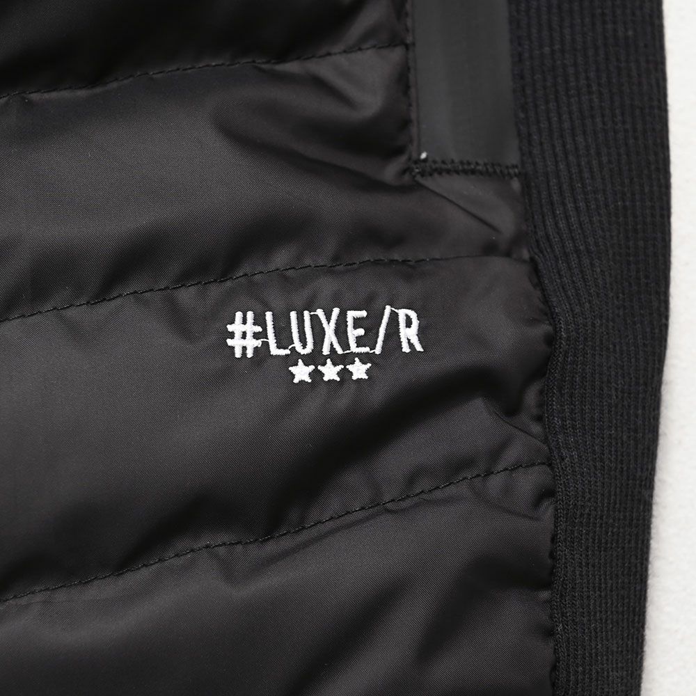 送料無料】LUXE／R(ラグジュ)ベルトループ付き切替ダウンフェザー