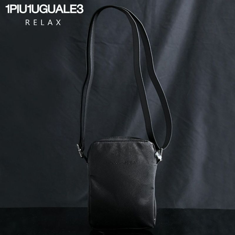 1PIU1UGUALE3 RELAX(ウノピゥウノウグァーレトレ リラックス)MINI SHOULDER POUCH/全1色